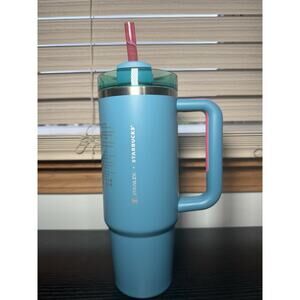 Stanley X Starbucks Mexico Tropical Teal 30oz Tumbler BNWT